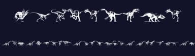 Dinosaurs by Anthony Robinson — Dingbats Font — thumbnail 2