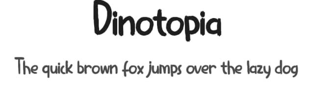 Dinotopia by Lettering Mom — Script Handwritten Font