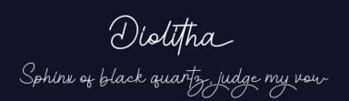 Diolitha by Attype Studio — Script Handwritten Font — thumbnail 2
