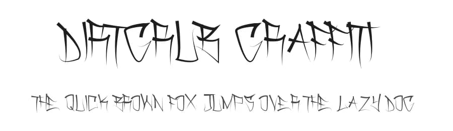 Dirtgrub Graffiti by Murder Fonts — Script Handwritten Font