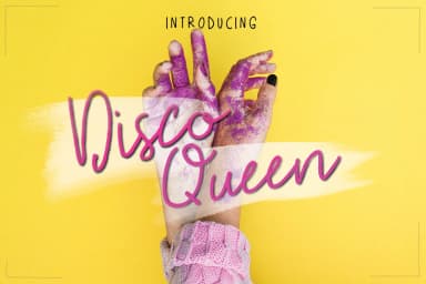 Disco Queen Font by Salt and Pepper Fonts — Script Handwritten Font — thumbnail 1