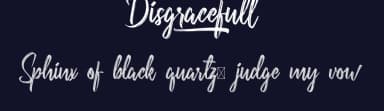 Disgracefull by RaisProject — Script Handwritten Font — thumbnail 2