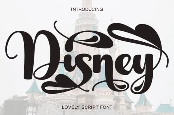 Disney Font by Ws Studio by Ws Studio — Script Handwritten Font