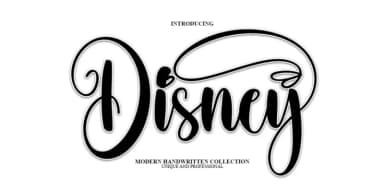 Disney Font by Ade Studio by ade studio — Script Handwritten Font — thumbnail 1