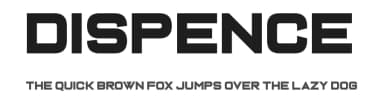 Dispence by Chequered Ink — Sans Serif Font — thumbnail 1