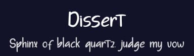 Dissert by Skiiller Studio — Script Handwritten Font — thumbnail 2