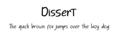 Dissert by Skiiller Studio — Script Handwritten Font — thumbnail 1