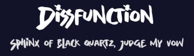 Dissfunction by Gassstype — Script Handwritten Font — thumbnail 2