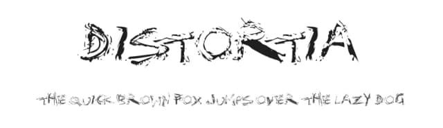 Distortia by Utopia — Script Handwritten Font