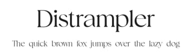 Distrampler by UI Creative — Serif Font — thumbnail 1