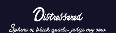 Distressered by Arendx Studio — Script Handwritten Font — thumbnail 2