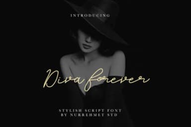 Diva Forever Font by Nurrehmet Studio — Script Handwritten Font — thumbnail 1