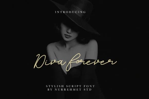 Diva Forever Font by Nurrehmet Studio — Script Handwritten Font