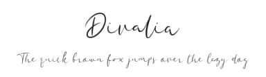 Divalia by Kong Font — Script Handwritten Font — thumbnail 1