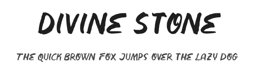 Divine Stone by Letterhend Studio — Script Handwritten Font