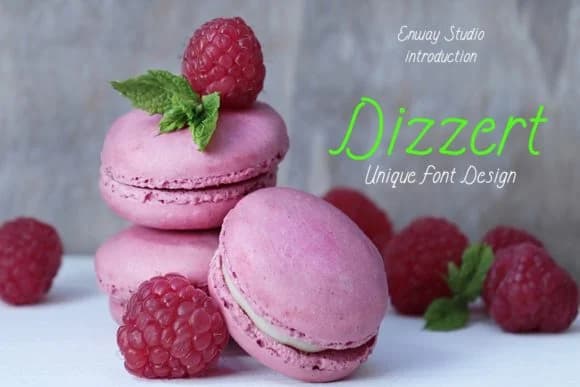 Dizzert Font by enway — Script Handwritten Font