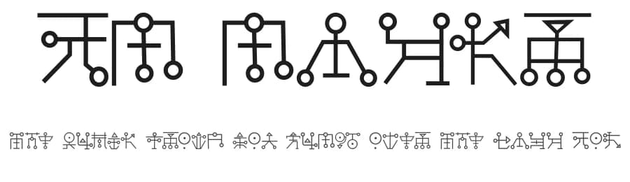 DM Maykr by carnageX — Dingbats Font