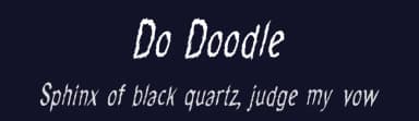 Do Doodle by Galdino Otten Fonts — Script Handwritten Font — thumbnail 2