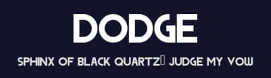 Dodge by Saji Johnny Kundukulam — Sans Serif Font — thumbnail 2