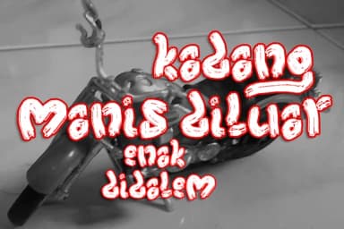 Doelkenyoet Font by Gblack Id — Script Handwritten Font — thumbnail 2