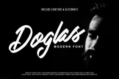 Doglas Font by Vunira — Script Handwritten Font — thumbnail 1