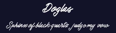Doglas by Vunira Design — Script Handwritten Font — thumbnail 2