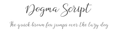 Dogma Script by Mr Letters — Script Handwritten Font — thumbnail 1