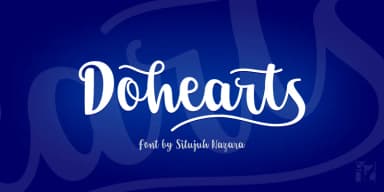 Dohearts Font by Situjuh — Script Handwritten Font — thumbnail 1