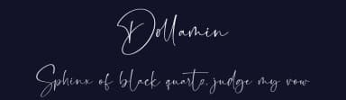 Dollamin by Dav studio — Script Handwritten Font — thumbnail 2