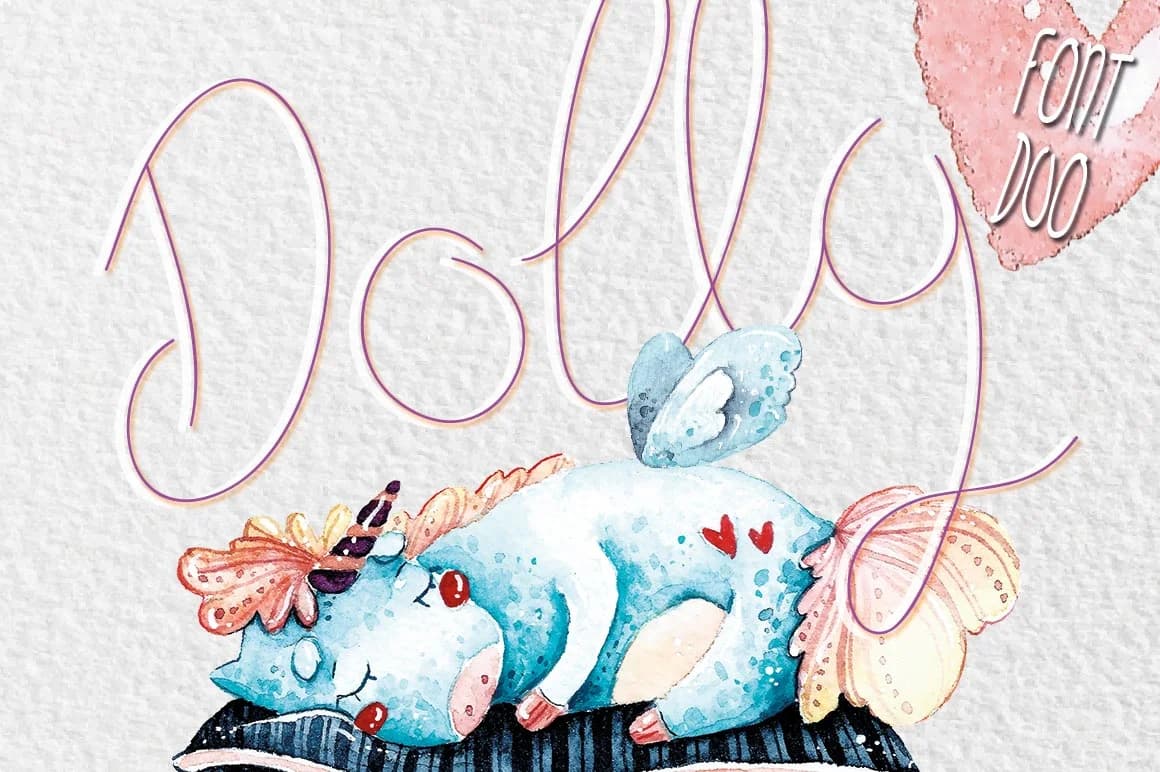 Dolly Duo Font by Salt and Pepper Fonts — Script Handwritten Font