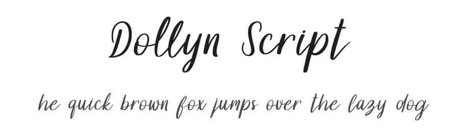 Dollyn Script by Konstantine Studio — Script Handwritten Font