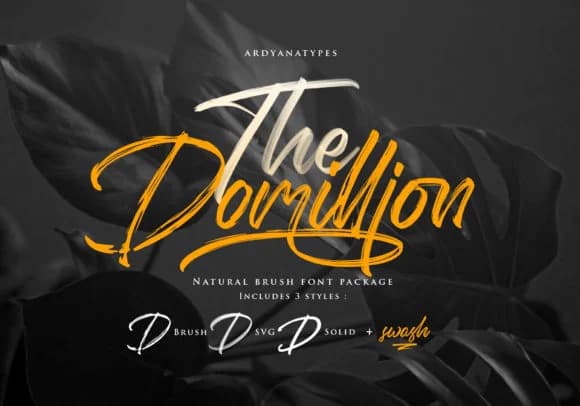 Domillion Font by ardyanatypes — Script Handwritten Font — preview 1