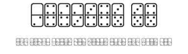 Dominos ST by Southype — Dingbats Font — thumbnail 1