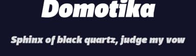 Domotika by Zetafonts — Sans Serif Font — thumbnail 2