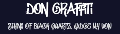 Don Graffiti by Don Marciano — Script Handwritten Font — thumbnail 2