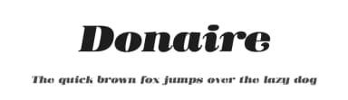 Donaire by deFharo — Serif Font — thumbnail 1