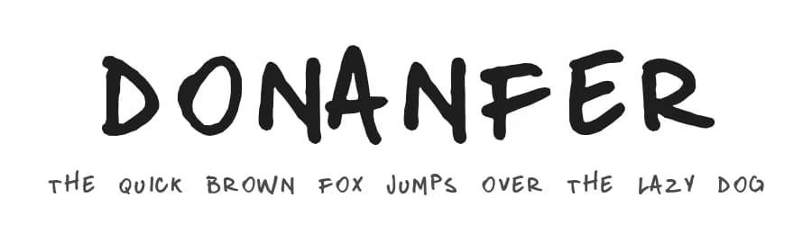 Donanfer by Patricio Zambra — Script Handwritten Font