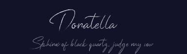 Donatella by Arendx Studio — Script Handwritten Font — thumbnail 2