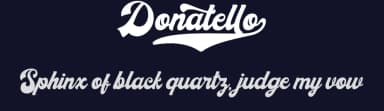 Donatello by madeDeduk — Script Handwritten Font — thumbnail 2
