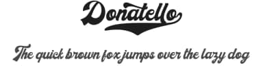Donatello by madeDeduk — Script Handwritten Font — thumbnail 1