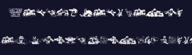 Donkey Kong World by xstreamed.tv — Dingbats Font — thumbnail 2