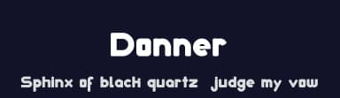 Donner by cody — Sans Serif Font — thumbnail 2
