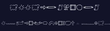 Doodle Shapes by JSH creates — Dingbats Font — thumbnail 2