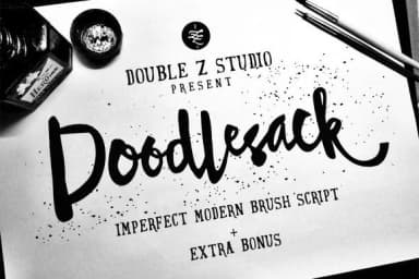 Doodlesack Font by Double Z Studio — Script Handwritten Font — thumbnail 1