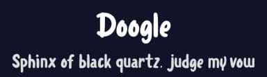 Doogle by Ardyana Types — Script Handwritten Font — thumbnail 2