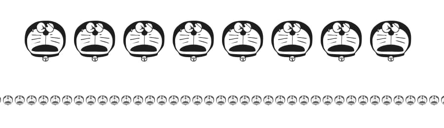 Doraemon by Muhammad Rizky  Ariesto — Dingbats Font