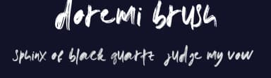 Doremi Brush by Mr Letters — Script Handwritten Font — thumbnail 2
