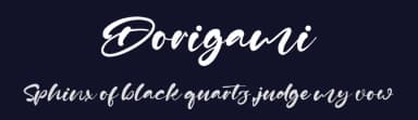 Dorigami by Staircase Studio — Script Handwritten Font — thumbnail 2