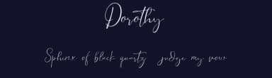 Dorothy by Achmad Yani — Script Handwritten Font — thumbnail 2