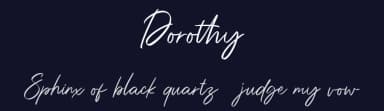 Dorothy by Creatype Studio — Script Handwritten Font — thumbnail 2